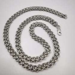 Vintage  Beautiful  Jewelry Chain, 925 Sterling Silver, Signed 61,04g