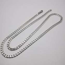 Vintage  Beautiful  Jewelry Chain, 925 Sterling Silver, Signed 18,05g