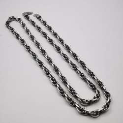 Vintage Exclusive Beautiful  Jewelry Chain, 925 Sterling Silver, Signed 25,77g