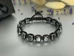 Author's Work New Unisex Bracelet, Natural Stone Hematite,Jewelry