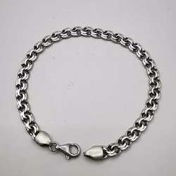 Vintage Beautiful Bracelet Jewelry,925 Sterling Silver, Handmade  15,39g