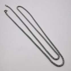 Vintage  Beautiful  Jewelry Chain, 925 Sterling Silver, Signed 3,44g