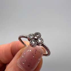 Ring-Sterling-Silver-925-Womens-Fashion-Jewelry-Stylish-Gift-Her-Unique