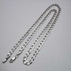 Vintage  Beautiful  Jewelry Chain, 925 Sterling Silver, Signed 15,28g