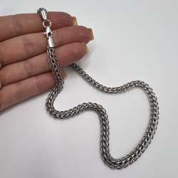 Vintage Chain Necklace Sterling Silver 925 Jewelry Women's Men's Signed 14.27gr