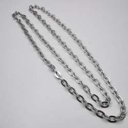 Vintage  Beautiful  Jewelry Chain, 925 Sterling Silver, Signed 22,13g