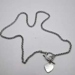 Vintage  Beautiful  Jewelry Chain, 925 Sterling Silver, Signed 13,43g