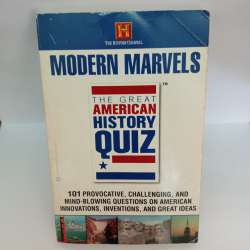 The Great American History Quiz 2000 Book Modern Marvel USA Trivia