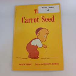 Vintage 1970s Children's Book The Carrot Seed Ruth Krauss Scholastic Illustrated