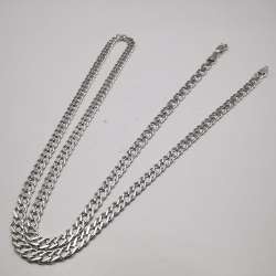 Vintage  Beautiful  Jewelry Chain, 925 Sterling Silver, Signed 15,78g