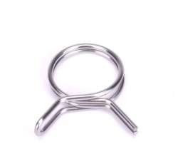10Pcs 5mm-14mm Hose Clamp Stainless Steel Tube Spring Clips Fuel Line Hose Clamp