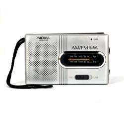 BC-R21 Mini AM/FM Portable Radio with Best Reception & Long Battery Life Speaker