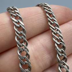 Vintage 925 Sterling Silver Charm Bracelet Jewelry Marked Italy 5.94 g
