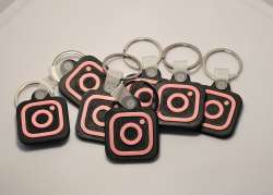 10 PSC Custom NFC Keychain – Digital Business Card | Tap to Share