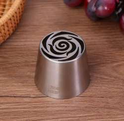 Stainless steel piping tip for Christmas cake and cupcake icing decoration tool