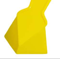 Plastic drywall corner trowel scraper, perfect for smoothing walls, tiles, grout