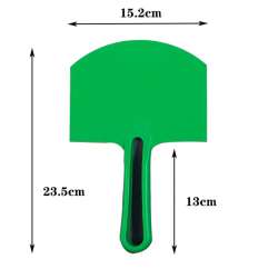 Curved putty knife scraper ideal for drywall, plaster, paint, and repair work.