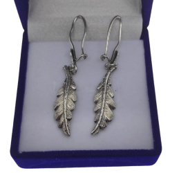 Vintage Unusual Sterling Silver 925 Earrings – Women’s Jewelry, 3.58 g