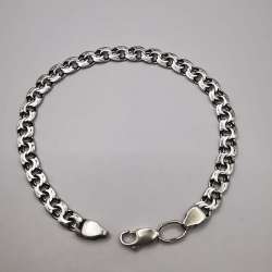 Vintage Beautiful Bracelet Jewelry,925 Sterling Silver, Handmade  7,67g