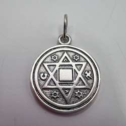 Vintage USSR Cute Pendant Icon Sterling Silver 925 Jewelry Gift Women's Men's 7g