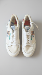 Adidas Continental 80 Size US 10.5/Off-White Canvas Retro Sneakers Men's Women's