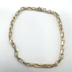 14K Yellow Gold Chain Bracelet – delicate, elegant, and ideal for everyday use.