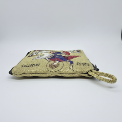 Orthodox Saint George Dragon Tapestry Pouch Zipper Bag Byzantine Icon Gift