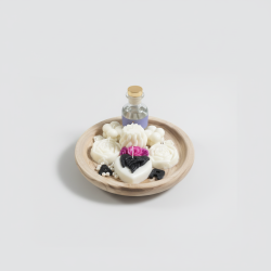 Beautiful Design Wax Candles & Diffuser Set Home Decor Gift Tray Scented