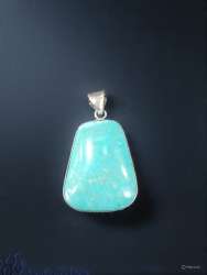 Vintage Sterling Silver 925 Turquoise Stone.A piece of  Pendant gemstone jewelry