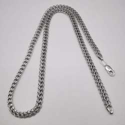 Vintage  Beautiful  Jewelry Chain, 925 Sterling Silver, Signed 24,78g