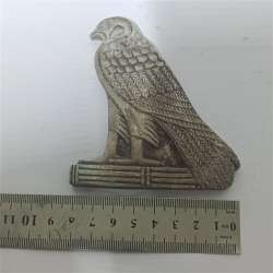 handmade falcon statue pharaonic art Egyptian décor heritage handcrafted