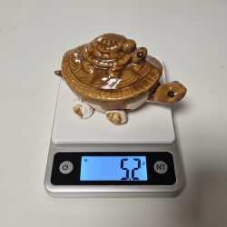 Cute Mini Moving Turtle Figurine Handmade Ceramic Glazed Home Decor Ornament