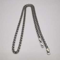 Vintage  Beautiful  Jewelry Chain, 925 Sterling Silver, Signed  19,58g