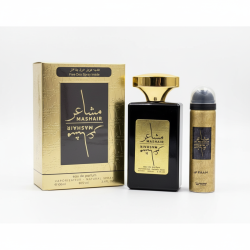 Mashair Powerful Oriental Men's Perfume EDP 100ml + FREE Deo Spray Rich Long Lasting