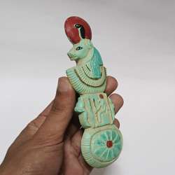 Ancient Egypt Sekhmet statue replica handmade decor pharaonic piece collectible
