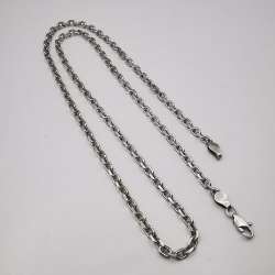 Vintage  Beautiful  Jewelry Chain, 925 Sterling Silver, Signed ,  19,09g