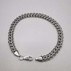 Vintage Beautiful Bracelet Jewelry,925 Sterling Silver, Handmade  8,13g