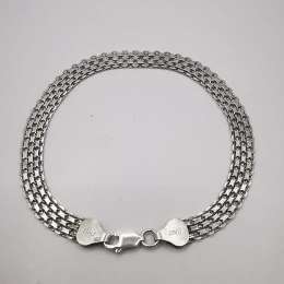 Vintage Beautiful Bracelet Jewelry,925 Sterling Silver, Handmade,seal,  6,24g