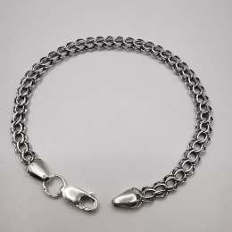 Vintage Beautiful Bracelet Jewelry,925 Sterling Silver, Handmade,seal,  6,51g