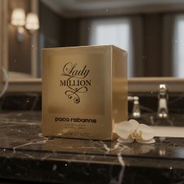 Lady Million Paco Rabanne EDP 80ml 2.7oz Women's Perfume Authentic Sealed New
