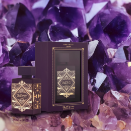 Amethyst Badee Al Oud Lattafa Luxury Unisex Fragrance Inspired by Atomic Rose Long Lasting