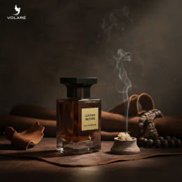 Volare Leather Incense Eau de Parfum - Dark Luxury Unisex Fragrance Scent