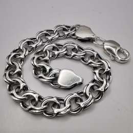 Vintage Beautiful Bracelet Jewelry,925 Sterling Silver, Handmade,seal,  21,33g