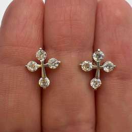 Earrings Sterling Silver 925 Women’s Fashion Jewelry.