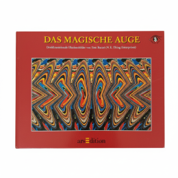 Magic Eye German Ed 1994 arsedition - 3D Stereograms - Vintage Hardcover