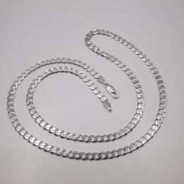 Vintage  Beautiful  Jewelry Chain,925 Sterling Silver,Signed ,Handmade 17,72g