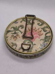 Authentic Vintage Japanese Compact Pocket Mirror | Marked JAPAN | Rare As Is