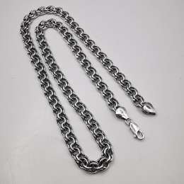 Vintage  Beautiful  Jewelry Chain,925 Sterling Silver,Signed , Handmade 33,50g