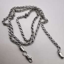 Vintage  Beautiful  Jewelry  Chain,925 Sterling Silver,Signed ,Handmade 12,77g