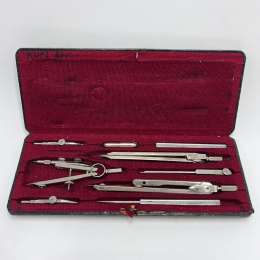 Vintage Fickartz Design Drafting Tools Set German Compass Kit 1970s Complete